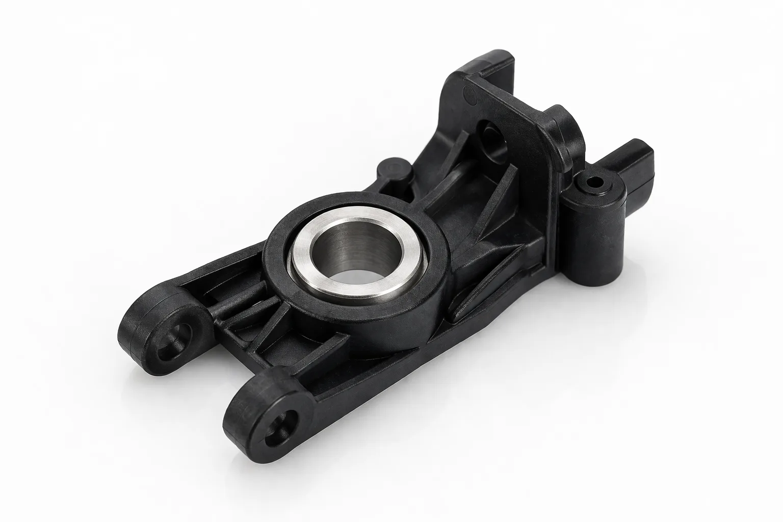 Insert molding service for plastic parts with integrated hardware